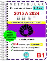 Unicamp (B1) 2ª Fase Provas 2015 a 2024 Gabarito Comentado