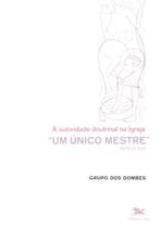 Unico mestre, um - EDICOES LOYOLA