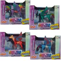 Unicórnio Coleção Mundo dos Sonhos Toyng Kit com 4