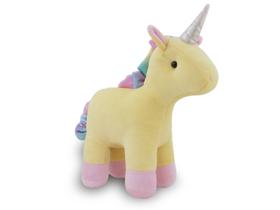 Unicórnio de Pelúcia 30cm Decoração Infantil Anti-alérgico - Toybrink