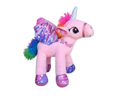 Unicórnio De Pelúcia Em Pé Plush Fofinho FC2602-Fizzy Unicórnio De Pelúcia Em Pé Plush Fofinho FC2602-Fizzy