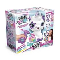 Unicórnio de Pelúcia para Pintar Air Brush Plush Fun