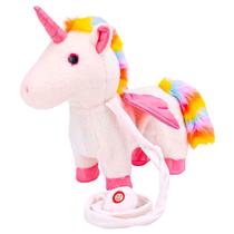 Unicórnio De Pelucia Poney Interativo Com Som E Movimento Caa Toys