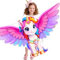 Unicórnio gigante Kite YFAFENG 59 para adulto com cauda longa