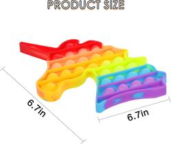 Unicórnio Pop Fidget Toy Toy Silicone Push Fidget Pop Bubbles Sen Unicórnio Pop Fidget Toy Toy Silicone Push Fidget Pop Bubbles Sen