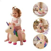 Unicórnio Upa Upa Brinquedo Infantil Musical Premium Pula