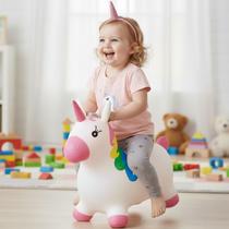 Unicornio Upa Upa Cavalinho Rosa Brinquedo Infantil Menina