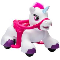 Unicorno montable Qaba con batería de 12V para niños de 1.5 a 3 años Unicorno montable Qaba con batería de 12V para niños de 1.5 a 3 años