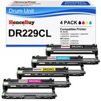 Unidade de cilindro HenceBuy DR229CL compatível, kit com 4 unidades