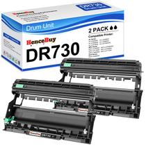 Unidade de cilindro HenceBuy DR730 compatível, pacote com 2 para Brother Unidade de cilindro HenceBuy DR730 compatível, pacote com 2 para Brother