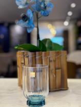 Unidade de copo baixo Florian 375ml Azul - Bormioli