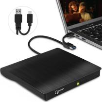 Unidade de DVD Externa Portátil Gotega - USB 3.0 e Tipo C Unidade de DVD Externa Portátil Gotega - USB 3.0 e Tipo C