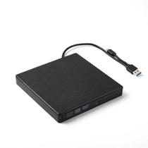 Unidade De Dvd Externa Portátil Usb 3.0 Ammtoo +/-rw Player Cd Rom Gravador Para Laptop Desktop Pc