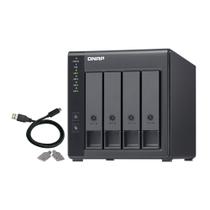 Unidade de Expansão Storage QNAP RAID 4 Baias USB 3.2 Gen 1 Torre Sem HD - TR-004