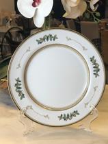 Unidade de prato sobremesa sublime filete ouro premium