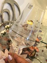 Unidade de taça Sandra pantografada em Cristal Bohemia