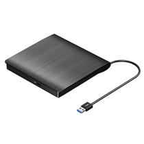 Unidade externa de CD e DVD ROOFULL USB 3.0 portátil para laptop Unidade externa de CD e DVD ROOFULL USB 3.0 portátil para laptop