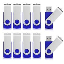 Unidade Flash Aiibe 32GB USB 2.0 azul (pacote com 20) Unidade Flash Aiibe 32GB USB 2.0 azul (pacote com 20)