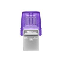 Unidade flash Kingston DataTraveler microDuo 3C 128 GB USB-C e USB-A