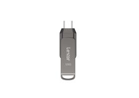 Unidade flash Lexar JumpDrive Dual D400 128 GB USB 3.1 Tipo-C/A