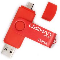 Unidade Flash OTG LEIZHAN 128 GB Micro Pendrive USB 2.0 Unidade Flash OTG LEIZHAN 128 GB Micro Pendrive USB 2.0