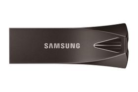 Unidade flash SAMSUNG BAR Plus USB 3.2 512GB Tipo A Titan Grey