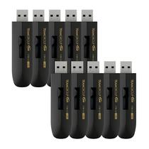 Unidade flash TEAMGROUP C186 128GB USB 3.2 Gen 1 preta x10