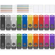 Unidade Flash USB AGECASH Um Memory Stick USB 2.0 de 2 GB, pacote com 20