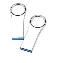 Unidade flash USB, chaveiro de 2 TB e adaptador USB A para tipo C