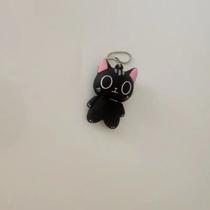 Unidade flash USB Cute Cartoon Cat de 128 GB de memória com cordão