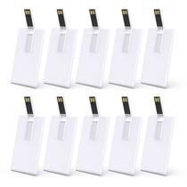 Unidade flash USB KEXIN Bulk 8GB em forma de cartão de visita x20 branca Unidade flash USB KEXIN Bulk 8GB em forma de cartão de visita x20 branca