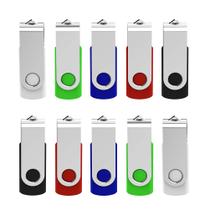 Unidade flash USB KEXIN de 32 GB x 10 pacotes de memória Memory Stick de 5 cores Unidade flash USB KEXIN de 32 GB x 10 pacotes de memória Memory Stick de 5 cores
