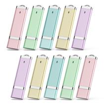 Unidade flash USB KEXIN Snapcap de 8 GB USB 2.0 colorida, pacote com 10 Unidade flash USB KEXIN Snapcap de 8 GB USB 2.0 colorida, pacote com 10