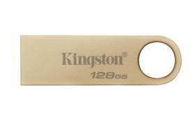 Unidade flash USB Kingston DataTraveler SE9 Gen 3 128 GB dourada