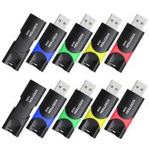 Unidade flash USB KOOTION 16GB USB 3.0 retrátil, pacote com 10