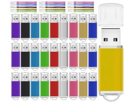 Unidade flash USB Nicepicten 1 GB USB 2.0, pacote com 50 cordões
