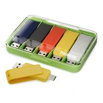 Unidade flash USB Possibox tipo C e USB A 2 em 1 64 GB x5 com caixa