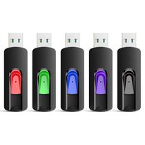 Unidade flash USB RAOYI 64GB USB 3.0 de alta velocidade, pacote com 5