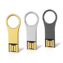Unidade flash USB RAOYI de 32 GB em formato de chave metálica, pacote com 3 unidades preta/prata/dourada