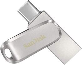 Unidade flash USB SanDisk Ultra Dual Drive Luxe 512 GB preta