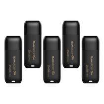 Unidade flash USB TEAMGROUP C175 256 GB, pacote com 5, USB 3.2 Gen 1