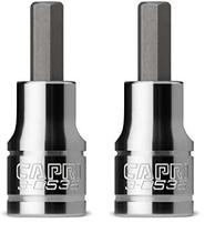 Unidade Hex Bit Socket Capri Tools 3-0538 7 mm 3/8" (x2)
