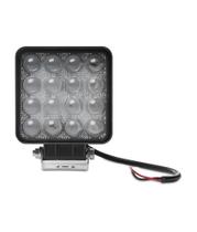 Unidade Luz Led De Milha Farol Auxiliar 48w Quadrado 4d