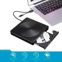 Unidade óptica de leitor de DVD externo USB 3.0 tipo C portátil - Generic