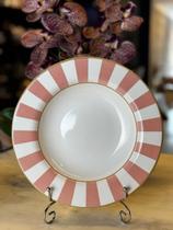 Unidade prato fundo stripe rosa 1o classific.