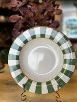 Unidade prato fundo stripe verde 1o classific.