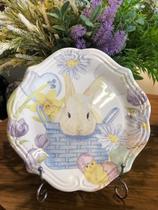 Unidade prato sobrem lauren flower rabbit Unidade prato sobrem lauren flower rabbit