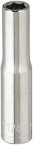 Unidade Socket Crescent 1/4" de 6 pontos de profundidade SAE CDDS3N
