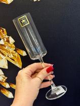 Unidade taça champanhe Kubitto em cristal ecologico 160ml A24cm