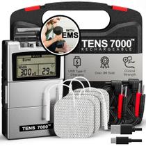 Unidade TENS Estimulador Muscular TENS 7000 Recarregável com EMS